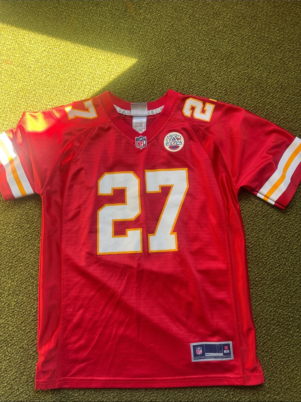 Chiefs Hunt 27 Jersey Sz L